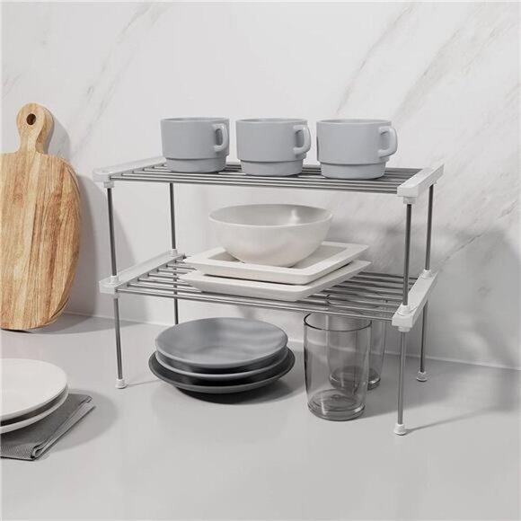 2 Pack Pantry Cabinet Organizer, Pantry Organization and Storage15.7 x 7.8 x 6.1 - Picture 2 of 7